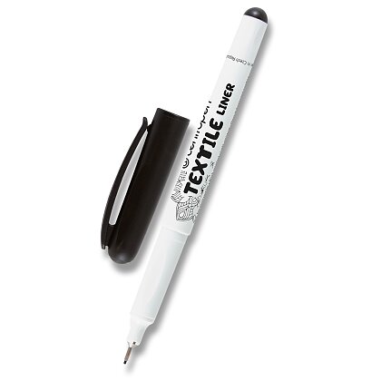 Obrázek produktu Centropen Textile Liner 2639 - popisovač na textil - černý