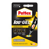 Pattex 100% lepidlo - tekuté lepidlo - 8 g, gél