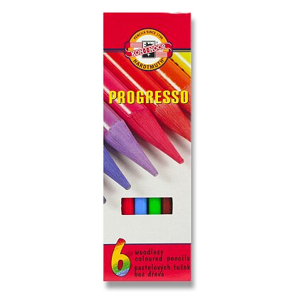 Obrázok produktu Koh-i-noor Progresso 8755 - pastelky - 6 farieb