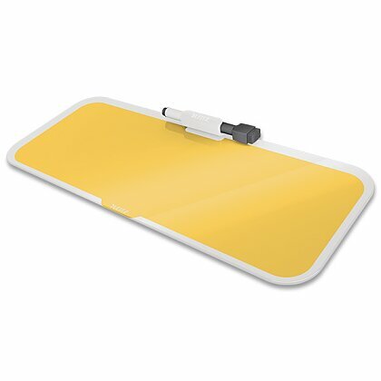 Obrázok produktu Leitz Cosy - stolová sklenená tabuľka na písanie - žltá