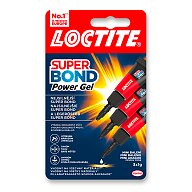 Loctite Super Bond Power Gel - instant glue - 3 x 1 g