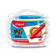 Maped Color&amp;#039;Peps Gel - gelové pastely - 6 barev