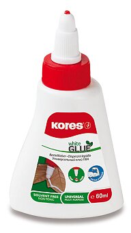 Obrázek produktu Tekuté disperzní lepidlo Kores White glue - 60 ml