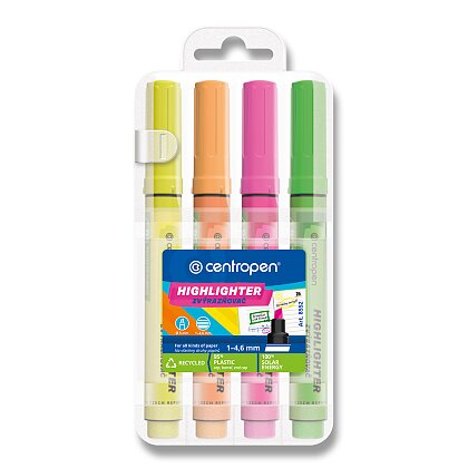 Product image Centropen Highlighter 8552 - highlighter - 4pcs set