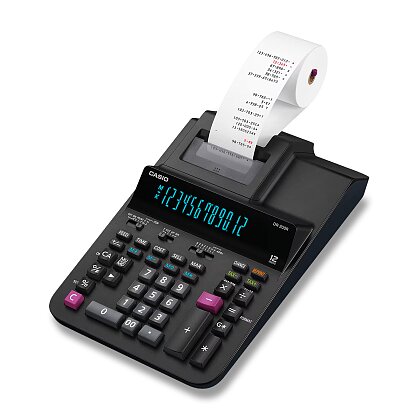 Obrázok produktu Casio DR 200 R BK - kalkulátor s tlačou