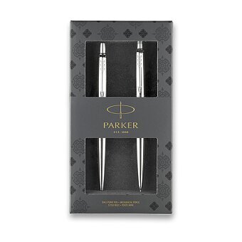 Obrázek produktu Parker Royal Jotter Stainless Steel CT - sada kuličkové pero a mechanická tužka