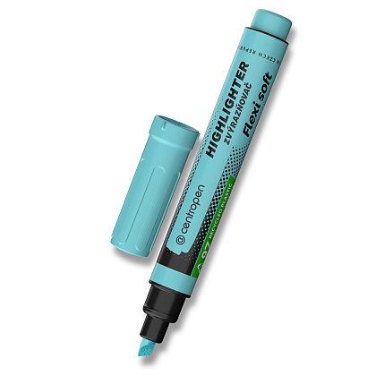 Obrázok produktu Centropen Highlighter Flexi Soft 8542 - zvýrazňovač - modrý
