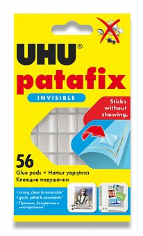 Obrázek produktu Montážní guma UHU Patafix Clear - transparentní, 56 ks