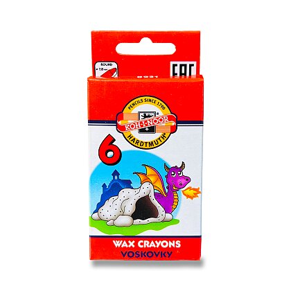 Obrázok produktu Koh-i-noor 8231 - voskovky - 6 farieb