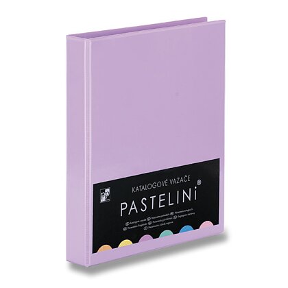 Obrázek produktu PP Pastelini - 4kroužkový pořadač s kapsou - A4, fialový
