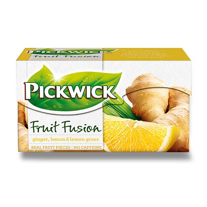 Obrázek produktu Pickwick - ovocný čaj - Zázvor s citronem a citronovou trávou