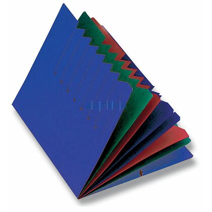 Obrázek produktu Pagna - třídicí desky s barevnými listy - 7 oddílů, modrá