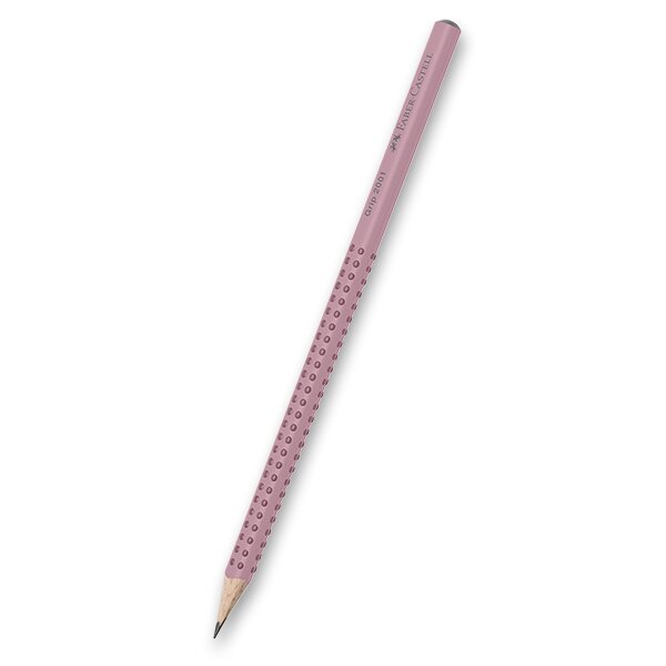 Grafitová tužka Faber-Castell Grip 2001 růžová, tvrdost B (číslo 1)