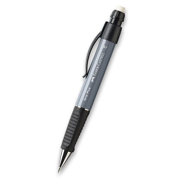 Mechanická tužka Faber-Castell Grip Plus 0,7 mm metalická šedá