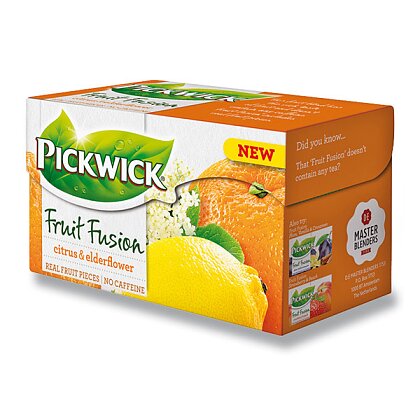 Obrázek produktu Pickwick - ovocný čaj - Citrus s bezovým květem