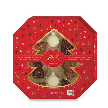 Obrázok produktu Hamlet - pralinky plnené - Vianočné figúrky - 195 g