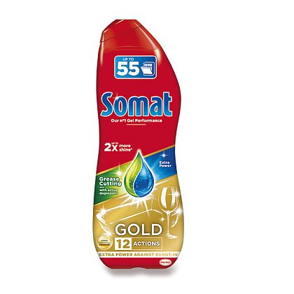 Obrázok produktu Somat Gold Gel Anti-Grease - gél do umývačiek riadu - 55 dávok