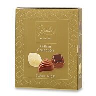 Hamlet - směs belgických pralinek - 60 g, zlatá