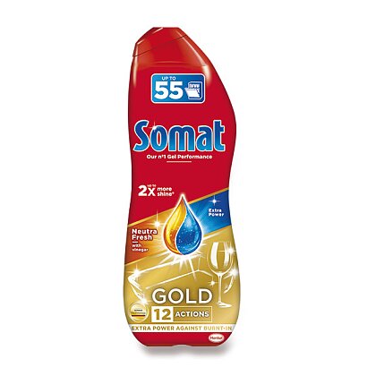 Obrázok produktu Somat Gold Gel Neutra Fresh - gél do umývačiek riadu - 55 dávok