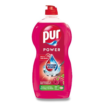 Obrázok produktu Pur Power - prostriedok na umývanie riadu - Raspberry & Red Currant, 1200 ml