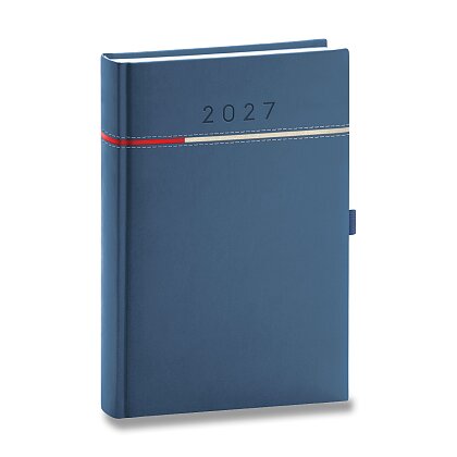 Obrázok produktu Tomy 2027 - denný diár A5 - modrý