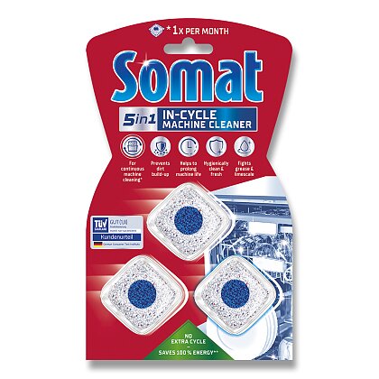 Obrázek produktu Somat Machine Cleaner - čistič myčky - 3 ks