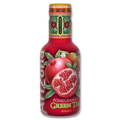 Product image Arizona - iced green tea - pomegranate, 450 ml