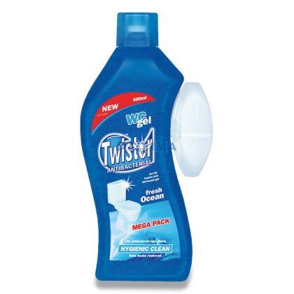 Obrázok produktu Twister WC Gel - prostriedok na toalety - Ocean, 500 ml