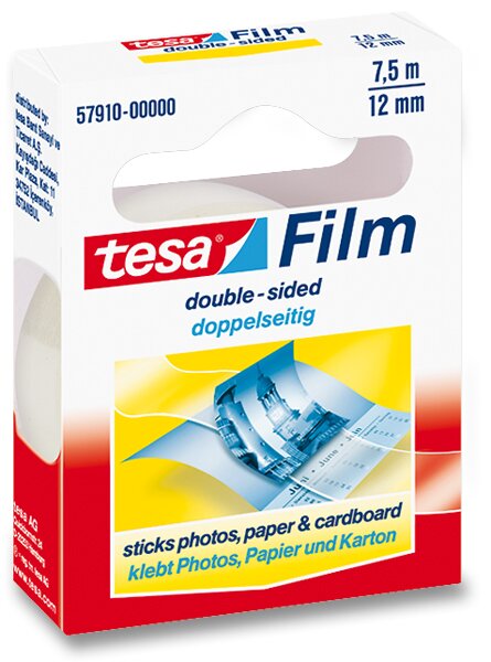 Oboustranná lepicí páska Tesa Film 12 mm x 7,5 m