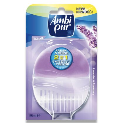 Product image Ambi Pur WC - blok do toaliet - Lavender & Rosemary, 55 ml