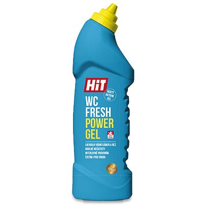 Obrázek produktu Hit WC Power Gel - přípravek na mytí WC - Fresh, 750 ml