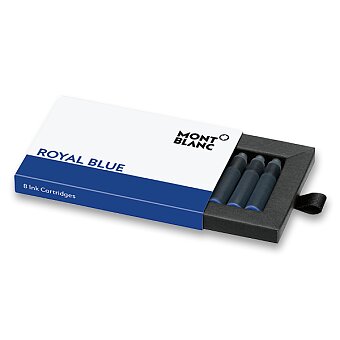 Obrázek produktu Inkoustové bombičky Monblanc Royal Blue - 8 ks