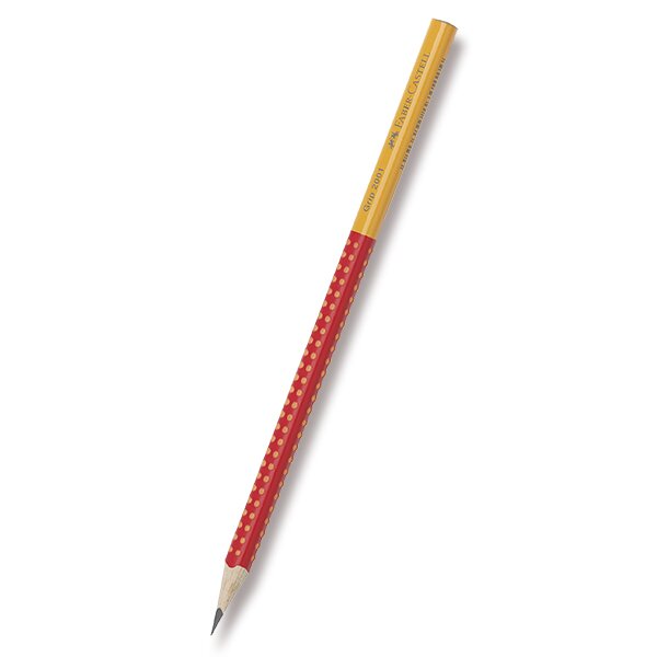 Grafitová tužka Faber-Castell Grip 2001 Two Tone červená