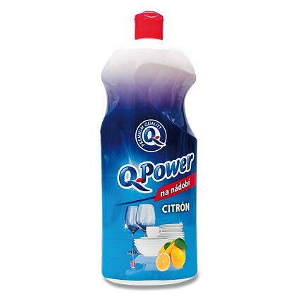 Obrázek produktu Q Power - prostředek na nádobí - Citron, 1 l