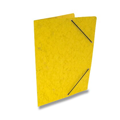 Obrázok produktu HIT Office - dosky s gumičkou - A4, žlté