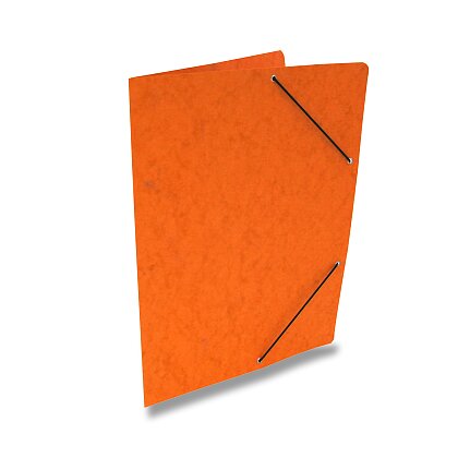 Obrázok produktu HIT Office - dosky s gumičkou - A4, oranžové