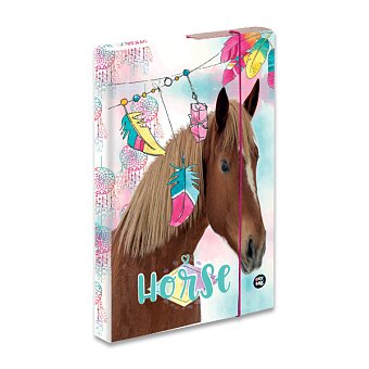 Obrázek produktu Box na sešity Kůň romantic - A5 JUMBO