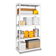 Kovona Futur - Heavy-metal rack - 1800 x 1200 x 600 mm, 250 kg white