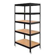 Kovona Praktik - corner shelf - 1800 x 1200 x 450 mm, 275 kg
