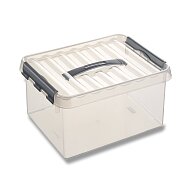 Helit Q-line - úložný box - 6 l, 200 × 300 × 140 mm