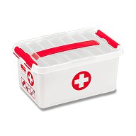 Helit Q-line - úložný box so značením -145 x 300 x 200 mm
