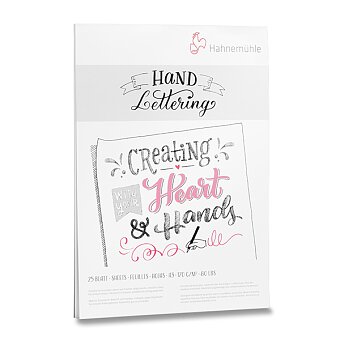Obrázek produktu Blok Hahnemühle Hand Lettering - A4, 25 listů