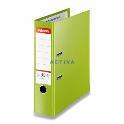 Obrázok produktu Esselte Vivida Plus - pákový šanón - A4, chrbát 80 mm, zelený
