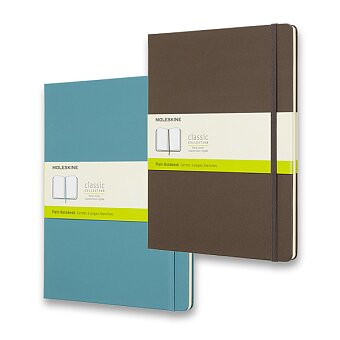 Obrázek produktu Zápisník Moleskine - tvrdé desky - XL, čistý, výběr barev
