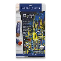 Olejové pastely Faber-Castell Metallic