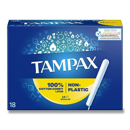 Obrázok produktu Tampax Regular - dámske tampóny - 18 ks