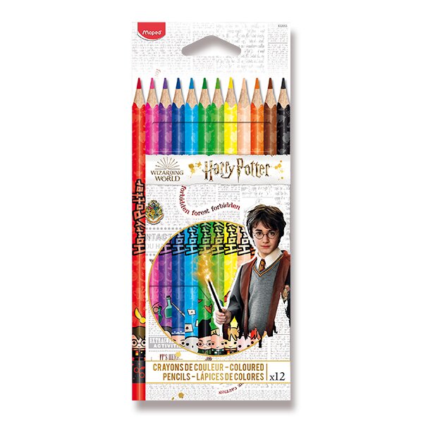 Pastelky Maped Color'Peps Harry Potter 12 barev