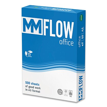 Obrázek produktu MM Flow Office - xerografický papír - A3, 80 g, 500 listů