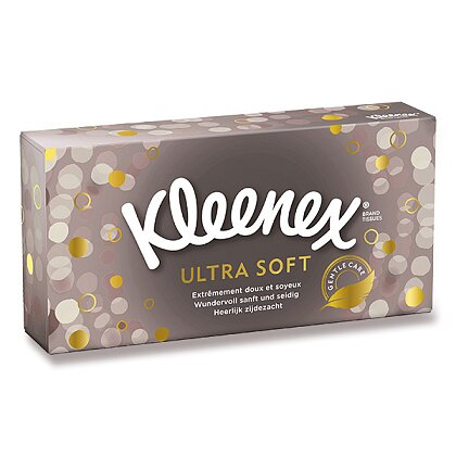 Obrázek produktu Kleenex Ultra Soft - papírové kapesníčky - 3vrstvé, 72 ks