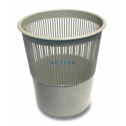 Obrázok produktu Chemoplast Office - plastový odpadkový kôš - 11 l, šedý